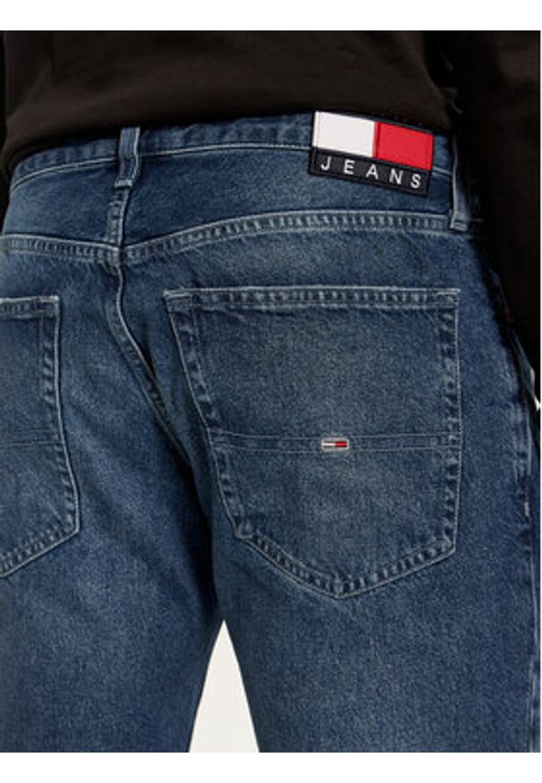 Tommy Jeans Jeansy Scanton DM0DM20404 Niebieski Slim Fit. Kolor: niebieski