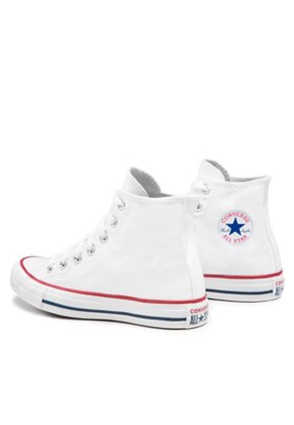 Converse Trampki Chuck Taylor All Star Classic M7650C Biały. Kolor: biały. Materiał: materiał