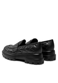 AGL Loafersy Celeste Matelasse D756033PGKA0761013 Czarny. Kolor: czarny. Materiał: skóra #5