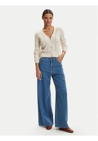 only - ONLY Kardigan Mist 15363392 Beżowy Slim Fit. Kolor: beżowy. Materiał: syntetyk #2