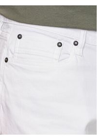 Jack & Jones - Jack&Jones Szorty jeansowe Jpstrick 12248681 Biały Regular Fit. Kolor: biały. Materiał: bawełna