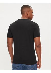 Calvin Klein Jeans T-Shirt Embro Badge J30J325212 Czarny Slim Fit. Kolor: czarny. Materiał: bawełna