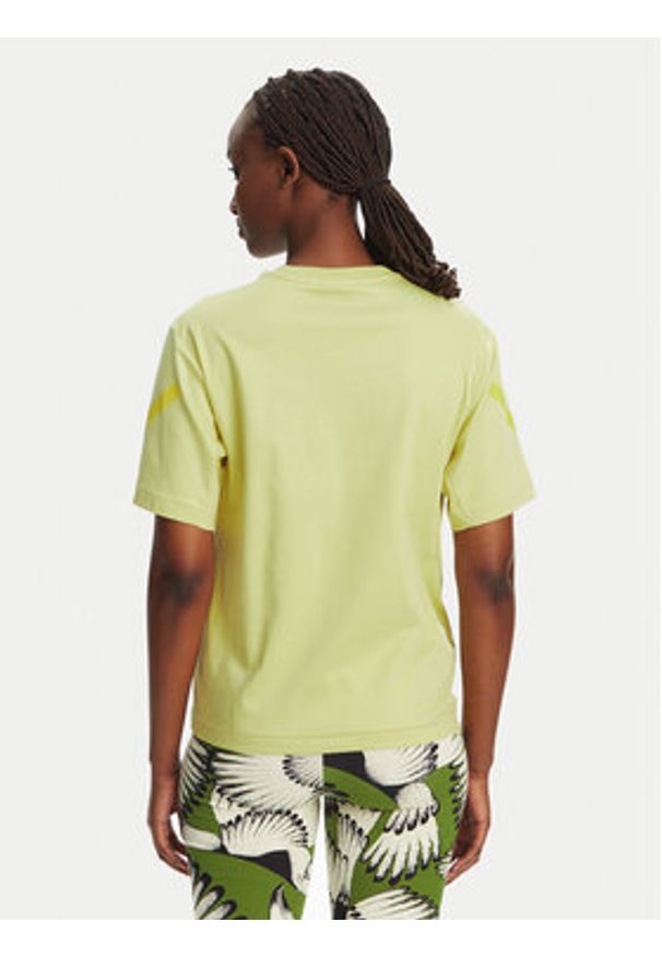 Adidas - adidas T-Shirt Z.N.E. JC5400 Żółty Regular Fit. Kolor: żółty. Materiał: bawełna