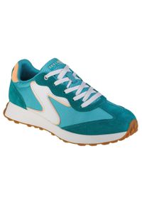 skechers - Buty sportowe Sneakersy damskie, Skechers Gusto-Zesty. Kolor: niebieski, wielokolorowy. Sport: turystyka piesza