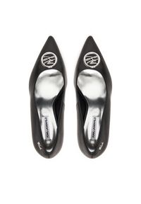 Karl Lagerfeld - KARL LAGERFELD Szpilki Sarabande KL30917A Czarny. Kolor: czarny. Materiał: skóra. Obcas: na szpilce #3