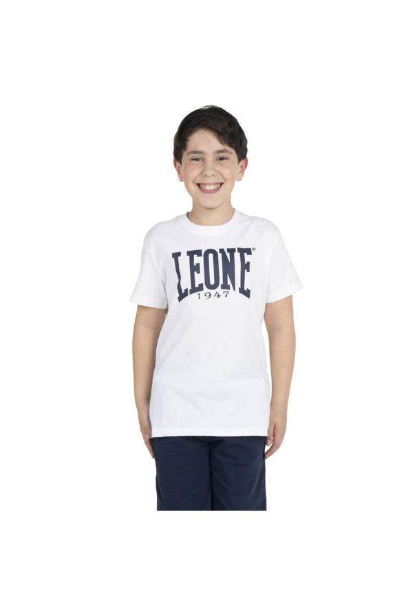 LEONE 1947 APPAREL - Podstawowa koszulka dziecięca. Kolor: biały. Sport: joga i pilates