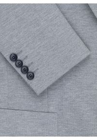 Pako Lorente - PAKO LORENTE - Jasnoszara marynarka z dzianiny. Kolor: szary. Materiał: dzianina. Sezon: wiosna #3