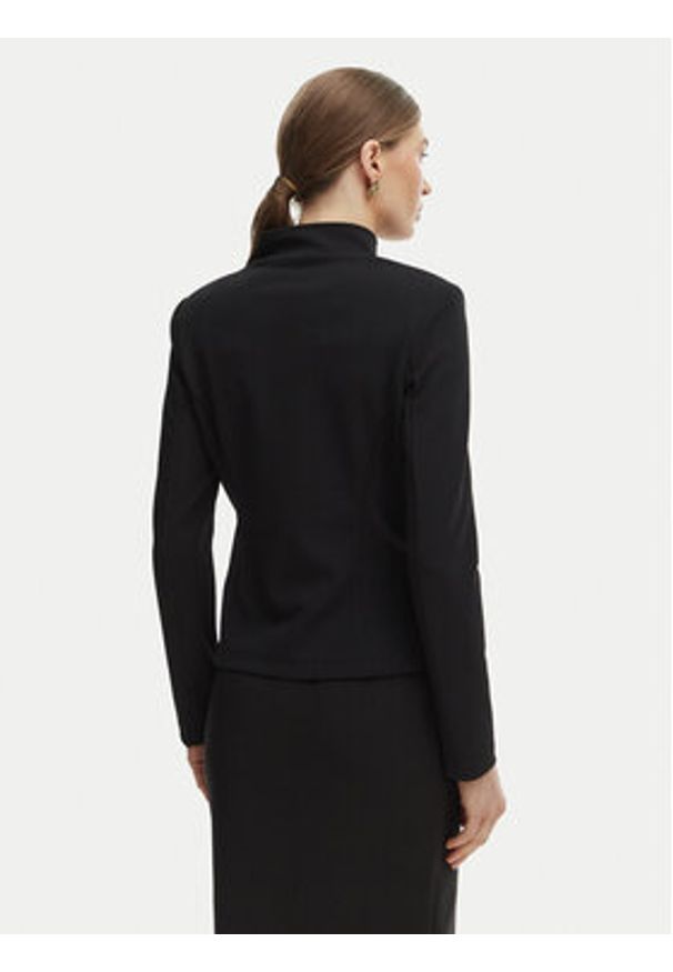 Rinascimento Marynarka CFC0127901003 Czarny Slim Fit. Kolor: czarny. Materiał: syntetyk