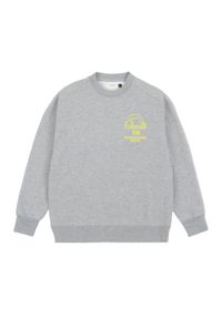 Bluza MANTO Society. Kolor: szary. Sport: fitness #1