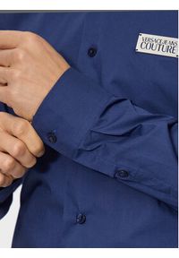 Versace Jeans Couture Koszula 77GALYR1 Granatowy Regular Fit. Kolor: niebieski. Materiał: bawełna #2