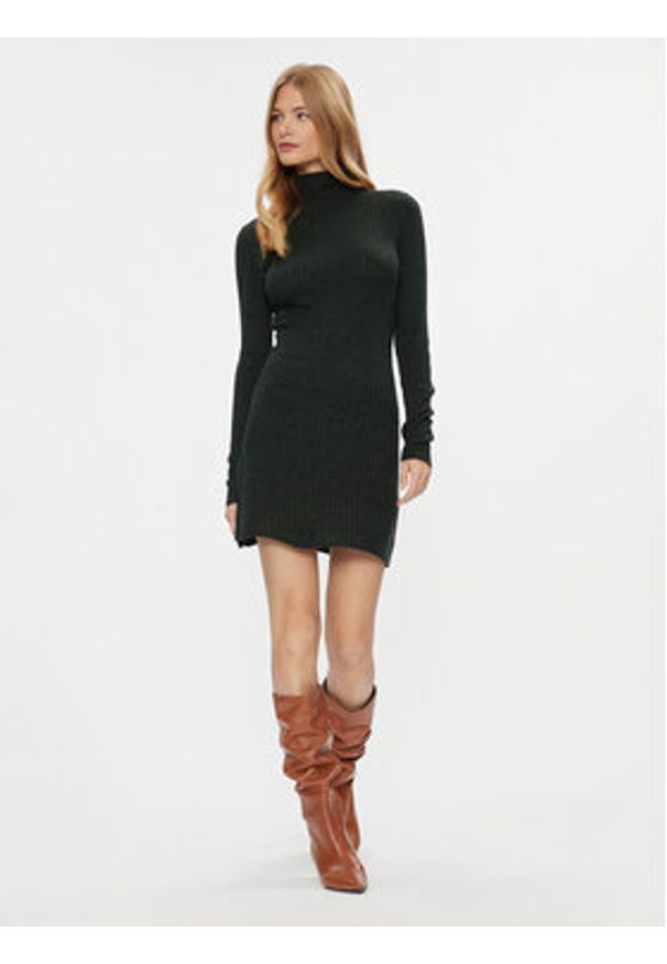 JDY Sukienka dzianinowa 15297773 Zielony Bodycon Fit. Kolor: zielony. Materiał: syntetyk. Typ sukienki: bodycon