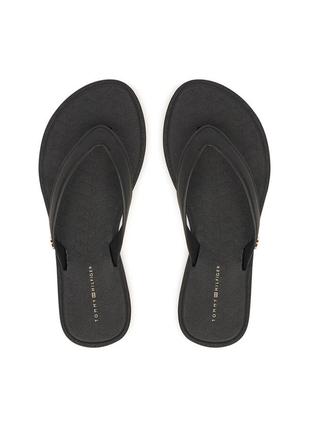 TOMMY HILFIGER - Japonki Tommy Hilfiger. Kolor: czarny