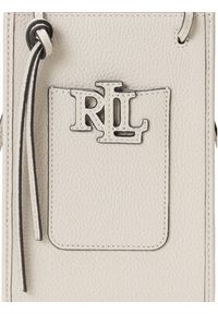 Lauren Ralph Lauren - LAUREN RALPH LAUREN Torebka 432966780003 Biały. Kolor: biały. Materiał: skórzane