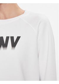 DKNY Sport Bluza DP3T9623 Biały Relaxed Fit. Kolor: biały. Materiał: syntetyk, bawełna. Styl: sportowy #4