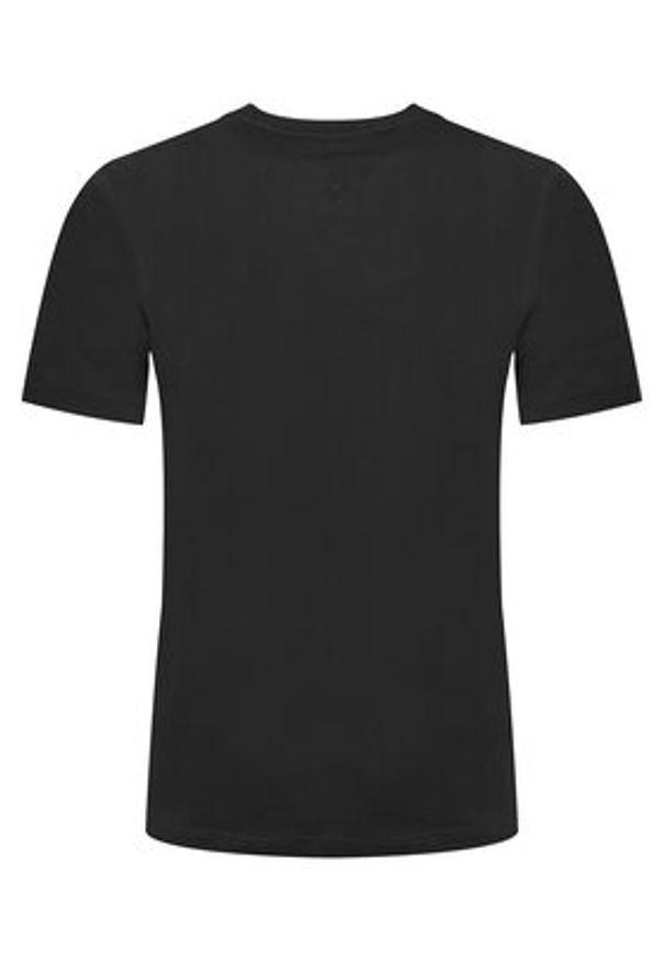 TOMMY HILFIGER - Tommy Hilfiger T-Shirt MW0MW41455 Czarny Regular Fit. Kolor: czarny. Materiał: bawełna