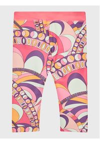 Guess Legginsy J3GB01 MC01P Kolorowy Slim Fit. Materiał: syntetyk. Wzór: kolorowy