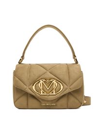 Love Moschino - LOVE MOSCHINO Torebka JC4317PP0NKE0105 Beżowy. Kolor: beżowy