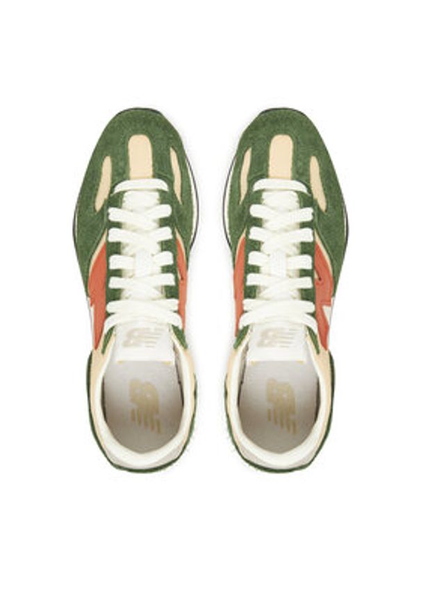 New Balance Sneakersy U471VBA W Zielony. Kolor: zielony. Materiał: zamsz, skóra