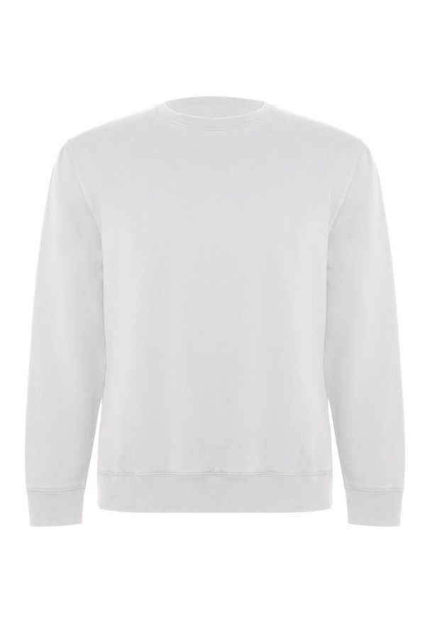 ROLY - Bluza Batian Unisex Dla Dorosłych Z Okrągłym Dekoltem. Kolor: biały