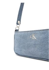 Calvin Klein Torebka Denim Shoulder Pouch W/Strap LV04F3217G Niebieski. Kolor: niebieski #4