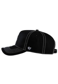 47 Brand - Czapka z daszkiem męska Los Angeles Dodgers MLB Cap. Kolor: czarny. Materiał: bawełna