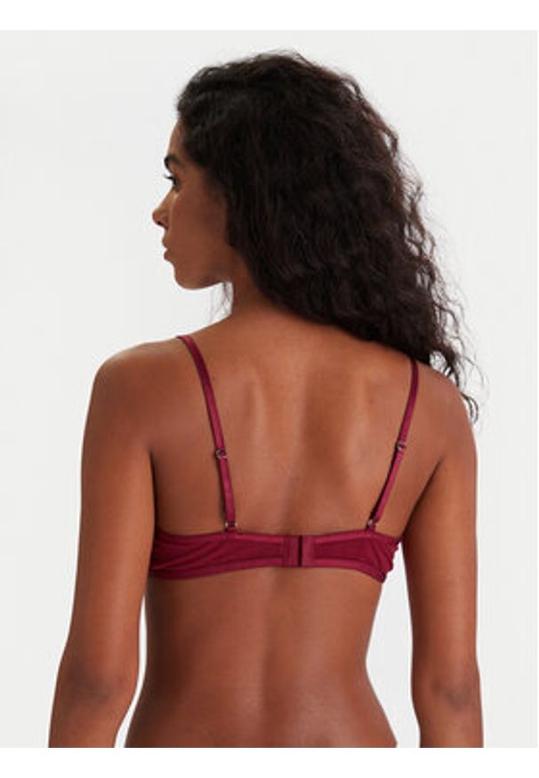 Hunkemöller Biustonosz z fiszbiną 206365 Czerwony. Kolor: czerwony. Materiał: syntetyk