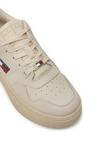 Tommy Jeans Sneakersy Retro Basket EN0EN02506 Beżowy. Kolor: beżowy. Materiał: skóra #3