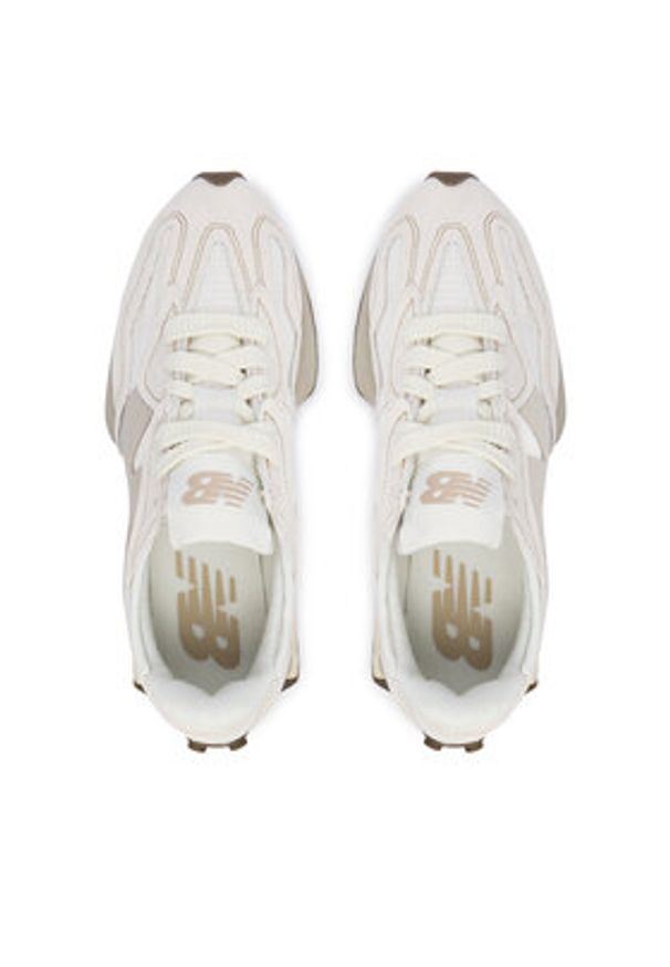 New Balance Sneakersy U327W2L5 Biały. Kolor: biały. Materiał: skóra, zamsz