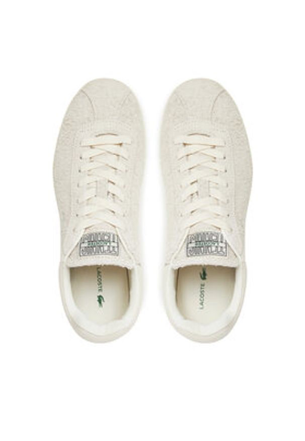 Lacoste Sneakersy Baseshot 7-49SFA0114 Biały. Kolor: biały. Materiał: skóra