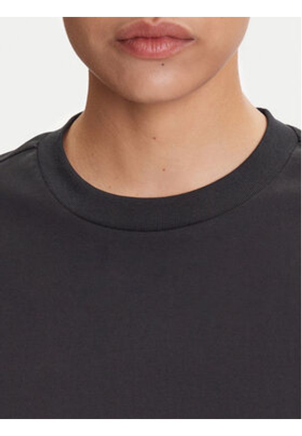 Adidas - adidas T-Shirt ALL SZN Soft Lux JM3800 Czarny Loose Fit. Kolor: czarny. Materiał: bawełna