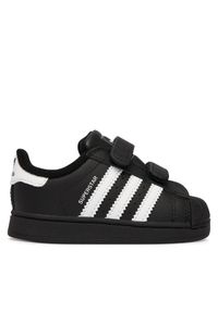 Adidas - adidas Sneakersy Superstar II Cf I JI3991 Czarny. Kolor: czarny. Materiał: skóra. Model: Adidas Superstar #1
