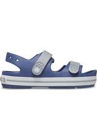 Crocs - Crocband Cruiser Sandal Maluch. Kolor: biały, wielokolorowy, niebieski, szary