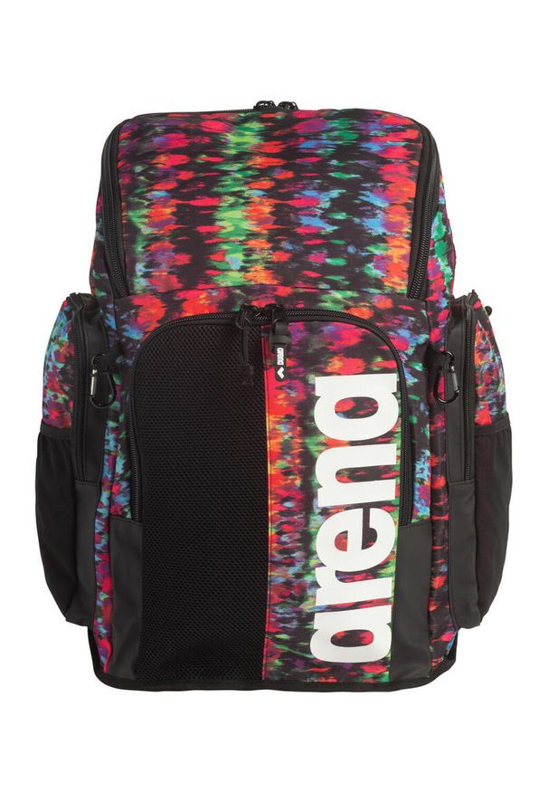 Plecak Arena Team Spiky III Backpack 45 + Worek. Kolor: czerwony, wielokolorowy, czarny. Styl: sportowy