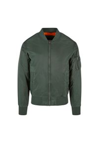 Urban Classics - Kurtka Bomberka Męska Basic. Kolor: zielony