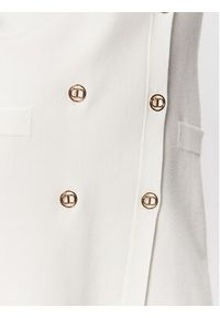 TwinSet - TWINSET Sukienka koktajlowa 231TP3100 Biały Regular Fit. Kolor: biały. Materiał: wiskoza. Styl: wizytowy #2