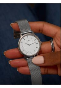 Timex Zegarek Transcend TW2Y10200 Srebrny. Kolor: srebrny #3
