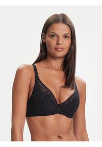 Chantelle Biustonosz z fiszbiną Pulp Girls C22XNC Czarny. Kolor: czarny. Materiał: syntetyk #1