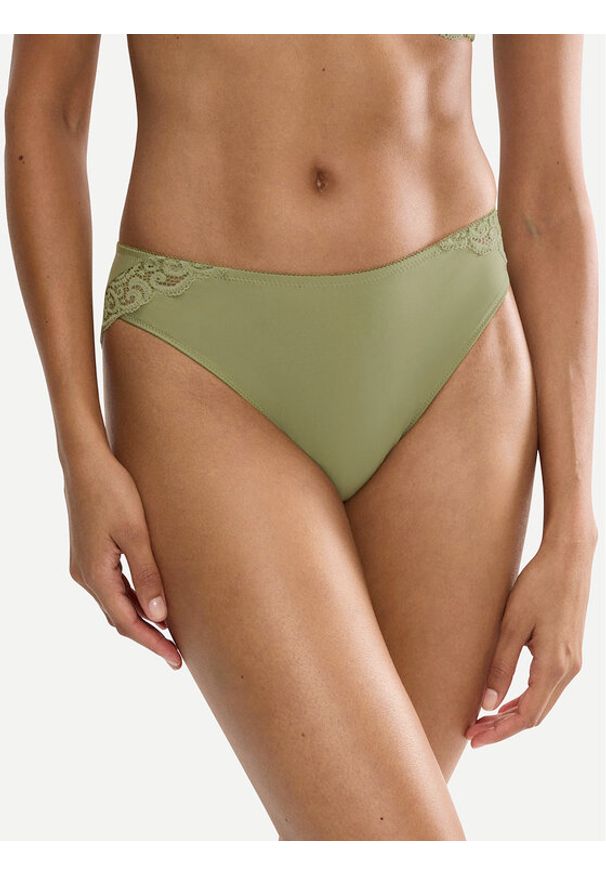 Triumph Figi klasyczne Amourette 10210688 Zielony. Kolor: zielony. Materiał: syntetyk