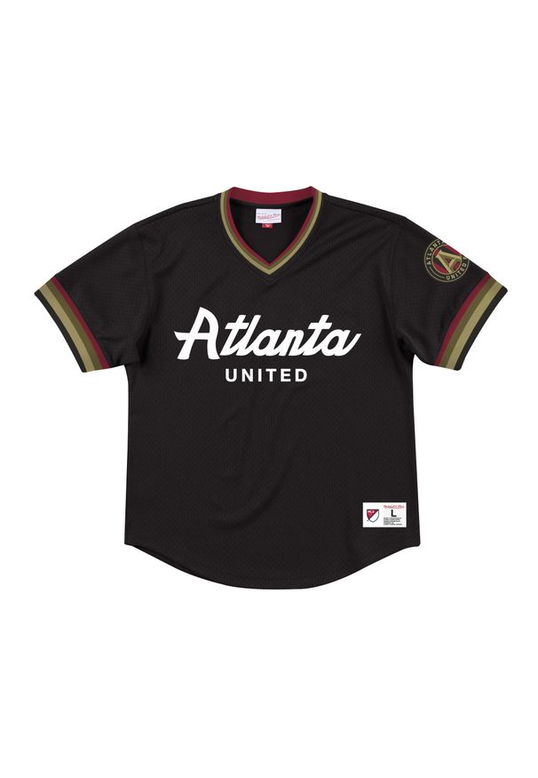 Mitchell & Ness - Jersey Atlanta United FC special script. Kolor: czarny. Materiał: jersey. Sport: piłka nożna