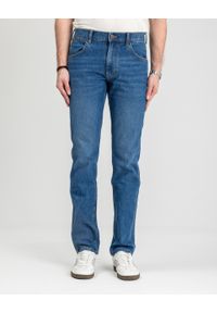 Wrangler - MESKIE SPODNIE WRANGLER GREENSBORO OAKWOOD BLUE 112371374 #1