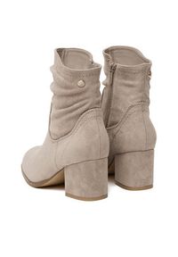 Jenny - JENNY Botki CEO-WS24340-01 Beżowy. Kolor: beżowy. Materiał: materiał #7