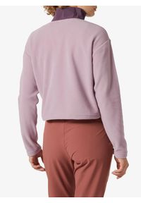 Bluza damska Helly Hansen Daybreaker Cropped Fleece. Kolor: fioletowy