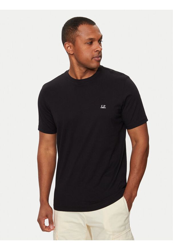 C.P. Company T-Shirt RCCMTS725A005100W Czarny Regular Fit. Kolor: czarny. Materiał: bawełna