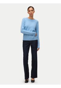 Vero Moda Sweter Doffy 10201022 Błękitny Regular Fit. Kolor: niebieski. Materiał: syntetyk #4