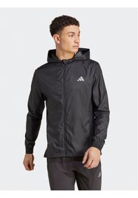 Adidas - Wiatrówka adidas Performance. Kolor: czarny. Sport: bieganie #1