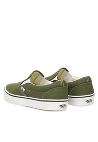 Vans Tenisówki Classic Slip-On VN000Z7AGRK1 Zielony. Zapięcie: bez zapięcia. Kolor: zielony. Materiał: materiał #5