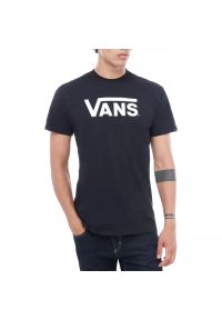 Koszulka Vans T-shirt Classic VN000GGGY281 - czarna. Kolor: czarny. Materiał: bawełna. Długość rękawa: krótki rękaw. Długość: krótkie. Wzór: aplikacja. Sezon: lato #1