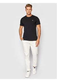 La Martina T-Shirt CCMR04 JS206 Czarny Regular Fit. Kolor: czarny. Materiał: bawełna
