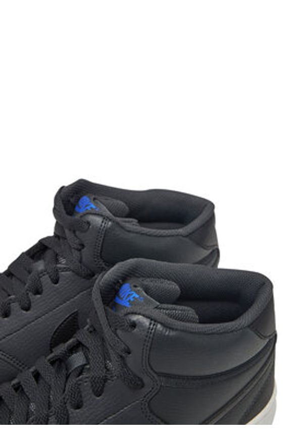 Nike Sneakersy Court Vision Mid Nn DN3577 005 Czarny. Kolor: czarny. Materiał: skóra. Model: Nike Court