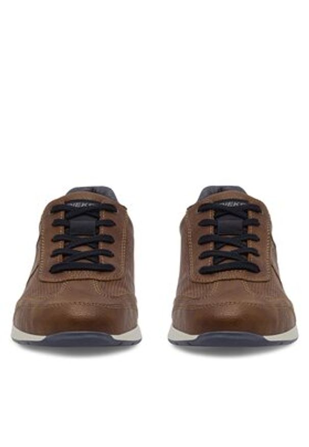 Rieker Sneakersy 11928-25 Brązowy. Kolor: brązowy. Materiał: syntetyk